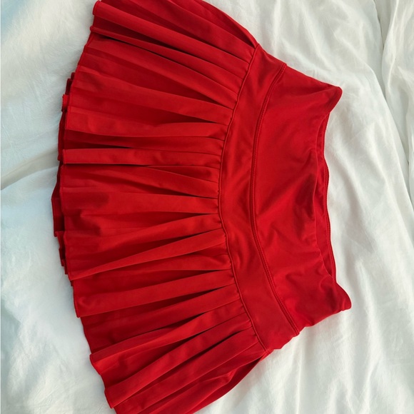 Gold hinge Pleated Mini Skirt - Picture 1 of 3